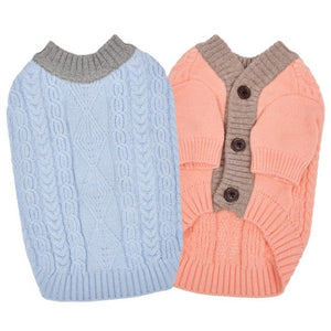 Buzo Cardigan dos Colores
